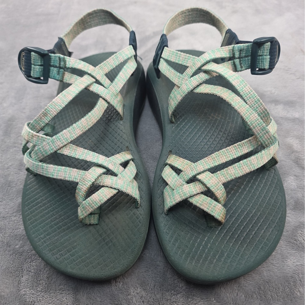 Womens Chaco ZX/2 Classic Sport Sandals Size 7 Stripe Waterproof Hiking Camping